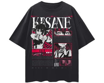 Vocaloid Kasane Teto Streetwear Loose Drop Shoulder T-Shirt