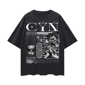 Murder Drones CYN Streetwear Loose Drop Shoulder T-Shirt image 1