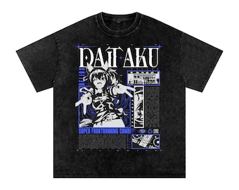 Uma Musume Daitaku Helios Oversized Washed Cotton Tee