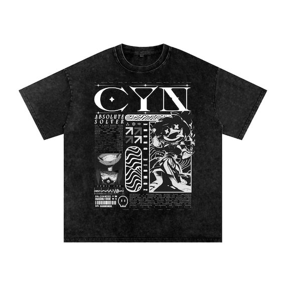 Murder Drones CYN Premium Washed Oversized Cotton T-shirt - Etsy