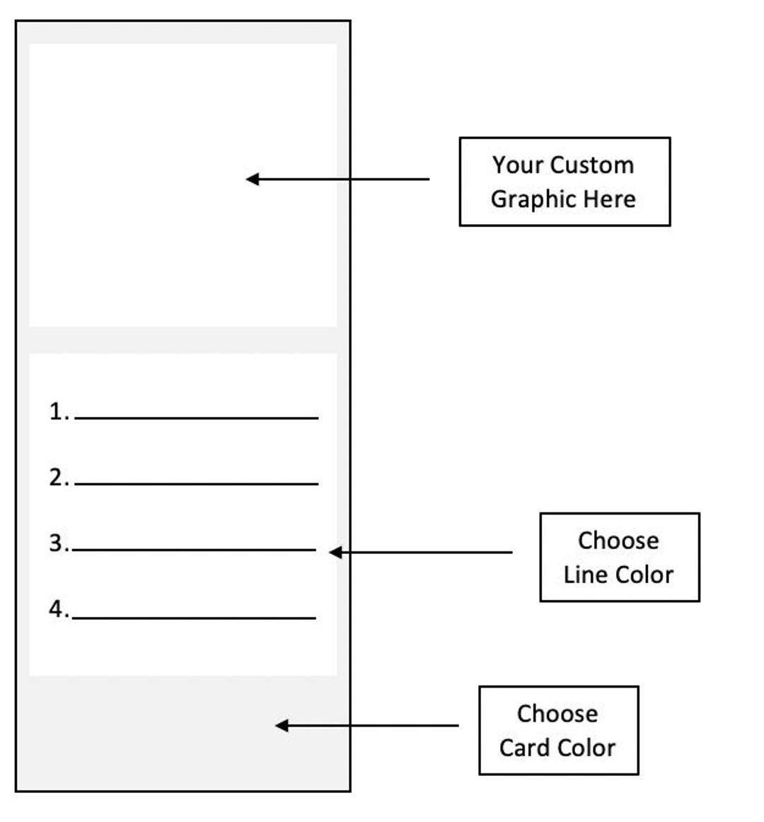 Card Pin Layout Custom Closest to the Pin Cards (4 Cards) - Etsy