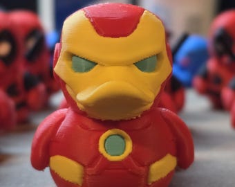Eisen Held Ente 3D Gedruckt (Iron Man inspiriert)