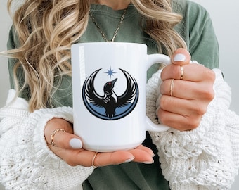 Taza de la Alianza Rebelde de Minnesota, Taza de la Resistencia del Colimbo, Taza de Protesta Política, Taza de Star Wars con el Pájaro del Estado de Minnesota, Regalo de Minnesota