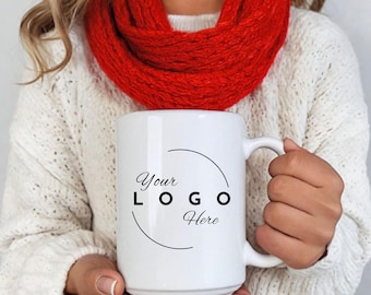 Taza con logotipo personalizado para empresas, taza de café personalizada para empresas, regalo para eventos corporativos, taza con marca de oficina, obsequio para eventos empresariales, OfficeMug
