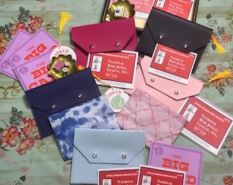 Mahjong Card Clutch, Preppy Southern Style Game Organizer