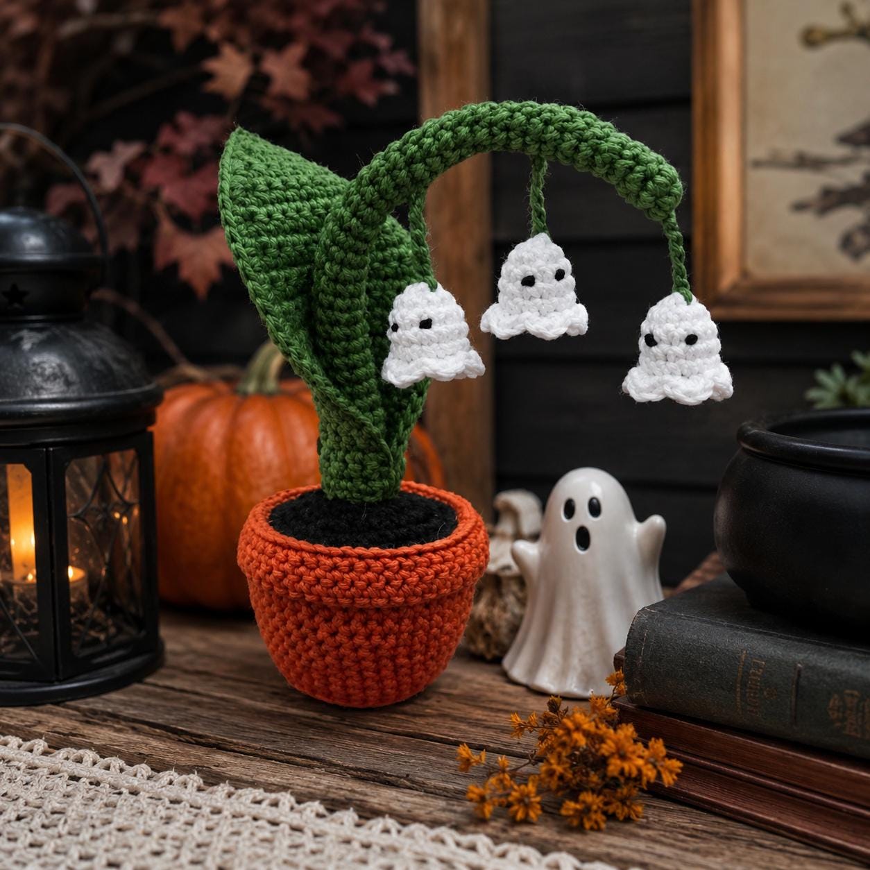 Ghost Flower Crochet Pattern