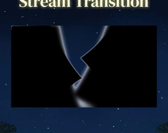 Stinger Transition - Gentle Night | Animated Transition | Cozy Stream Asset | Lofi Twitch Asset | for Twitch Kick YouTube