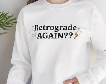 Celestial Sweater, Mercury Retrograde Crewneck, Astrology Gifts, Gifts for Her