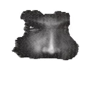 They See You - Poster - Volledig getekend met binaire code - A3 (29,7 x 42 cm)