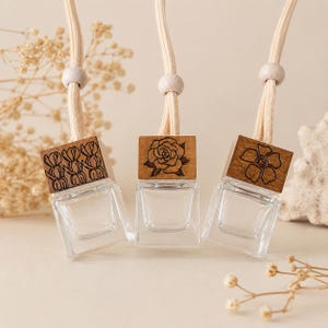 Hawaiian Car Diffuser Pikake, Gardenia, Puakenikeni scents car accessories car freshie car air freshener hanging car diffuser  car scent dif