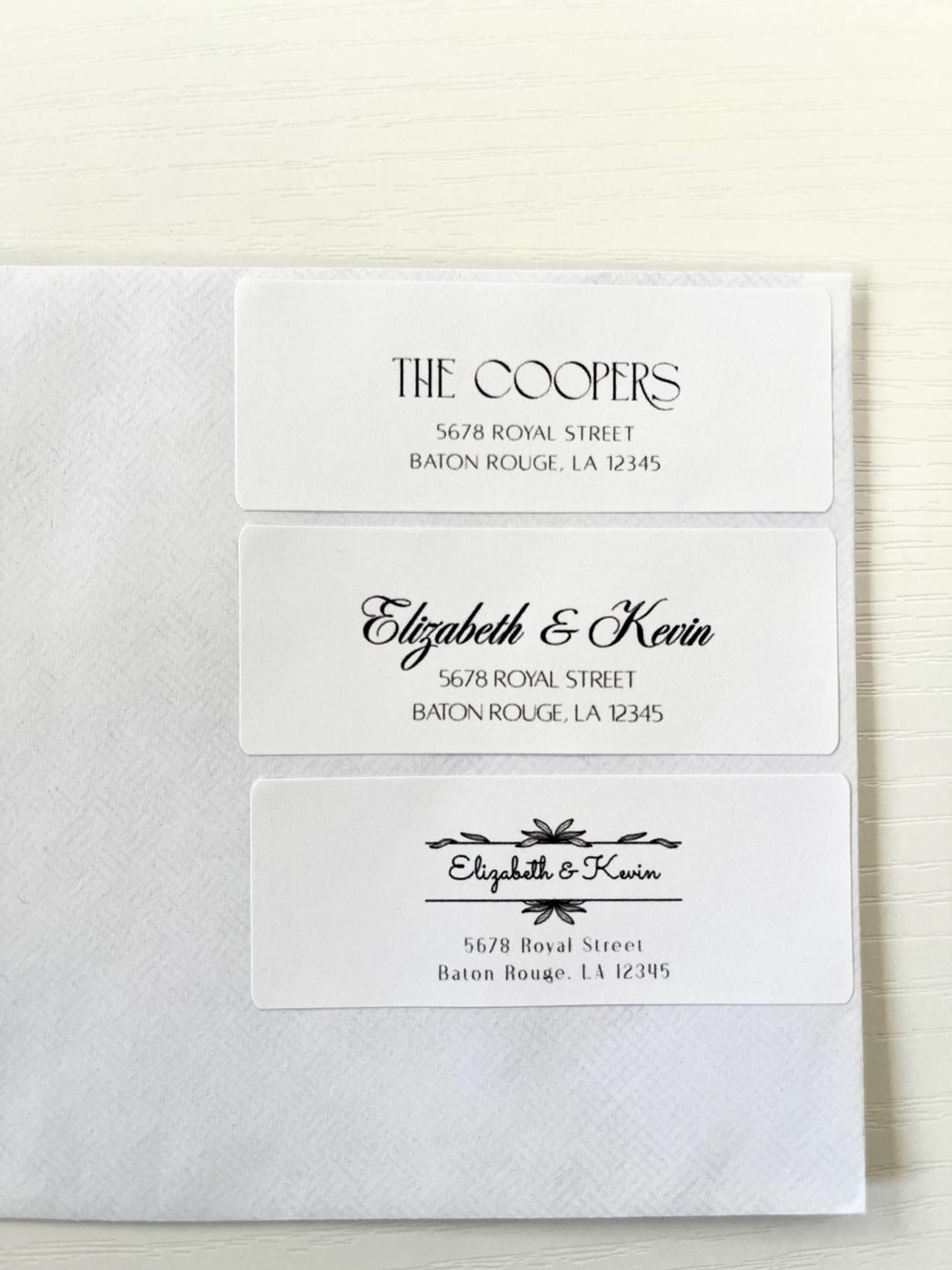 Mail Back Label Personalized Return Address Labels | Custom Wedding Mail Stickers - Etsy