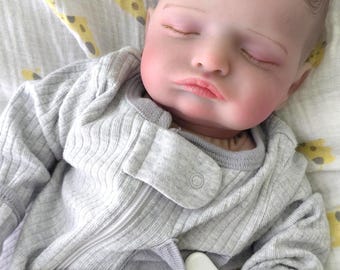 Cassidy Reborn Baby Doll: 18 Inch Weighted Newborn For Adoption, Cloth Body Reborn