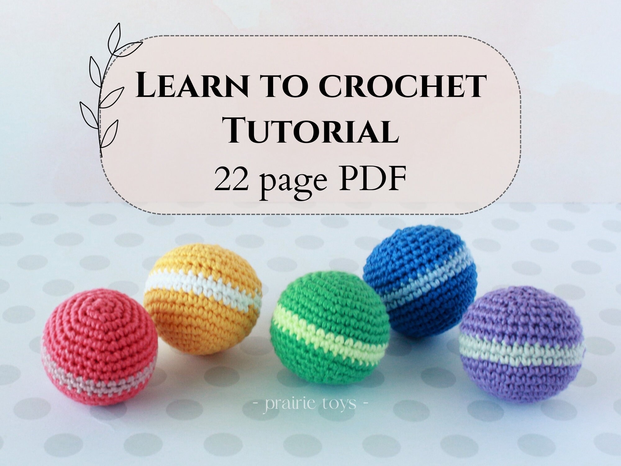 Learn How To Crochet for Beginners • With Free Easy Patterns
