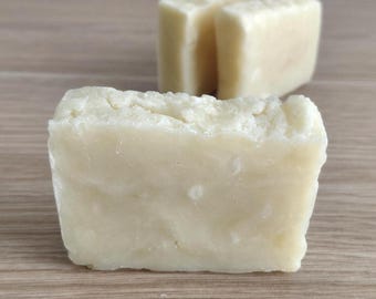 Raw Lye Kitchen Soap: Degreaser for general cleaning and dishes. Natural Unscented Raw Soap, Coconut Oil Recipe
