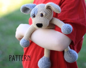 PATTERN- Dog PDF Crochet Pattern, amigurumi Dog, crochet Dog, Easy crochet animal, diy