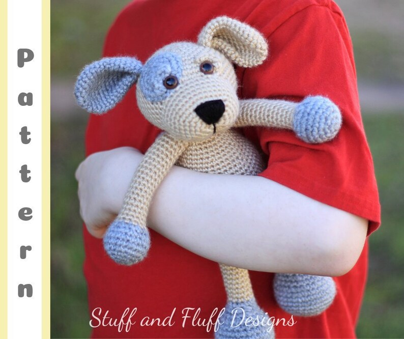 PATTERN Dog PDF Crochet Pattern Amigurumi Dog Crochet Dog Etsy