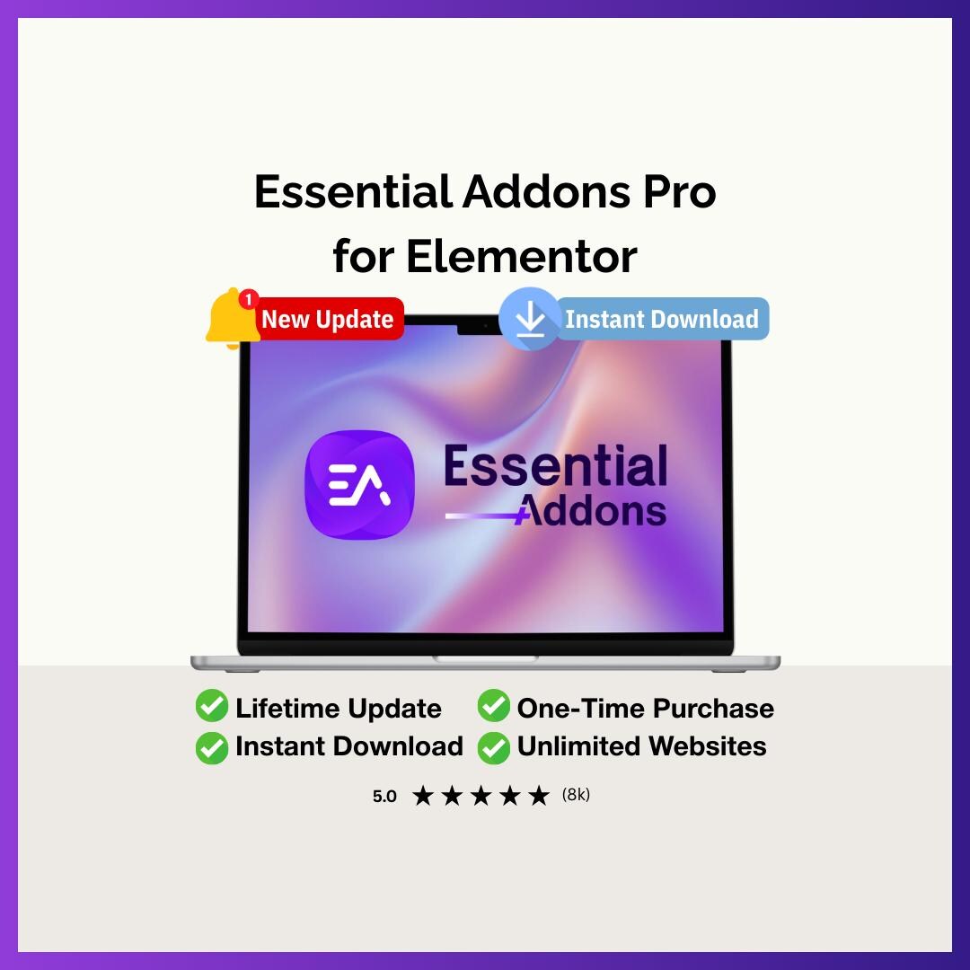 Essential Addons for Elementor Pro GPL License | Use on Unlimited ...