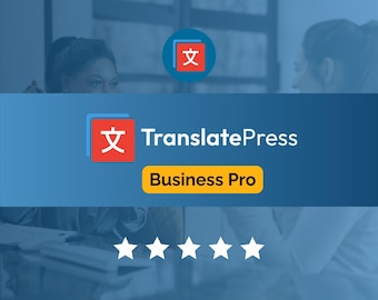TranslatePress Business Pro GPL License | Multilingual WordPress Plugin | Use on Unlimited Websites | Instant delivery