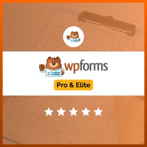 WPForms Pro Elite GPL License | Drag and Drop WordPress Form Builder | Use on Unlimited Websites | Instant delivery