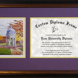 East Carolina Diploma Frame