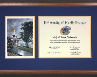 University of North Georgia Diploma Frame