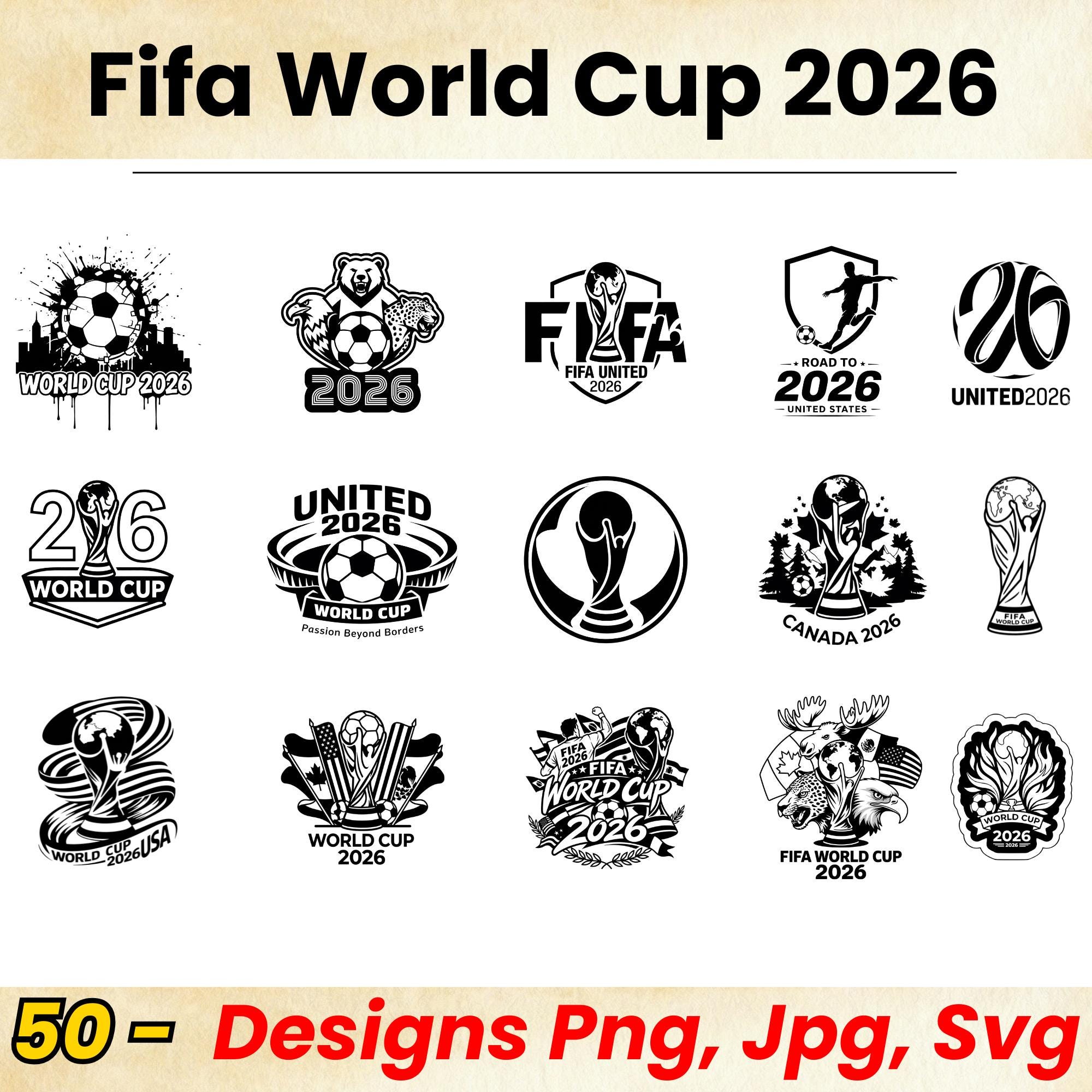 World cup 2026 svg - Etsy 日本