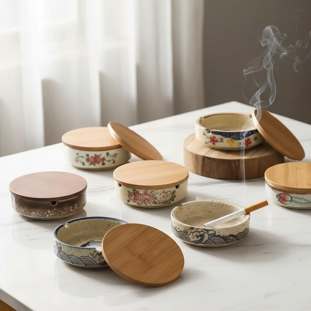 Japanese Ashtray - Etsy