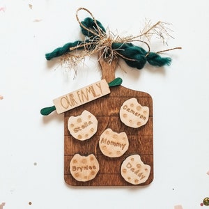 Personalized Family Ornament Grandmas Cookies, Family Ornament, 2023 ornament, 2023 Family Ornament, Personalized Ornament, Cookie Gift