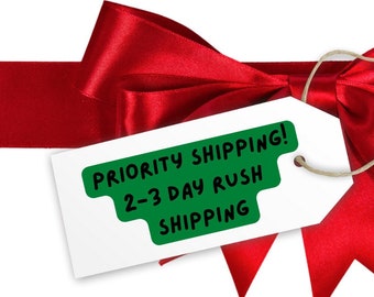 Expedited Shipping- 2-3 day Priority rush