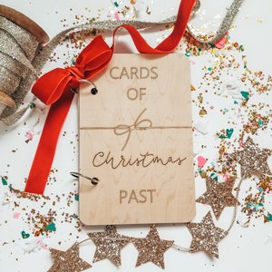 Card keepsake holder, Christmas Card Holder, Card Keepsake, Cards of Christmas Past, Card Keepsake, Card Holder