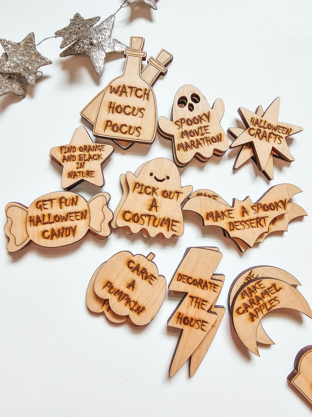 Halloween Advent Calendar, Halloween Bucket List Activities, October