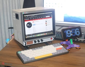 OpenClaw Vintage Monitor Mac mini M2 16GB/512GB AI Personal Assistant Retro All-in-One Workstation