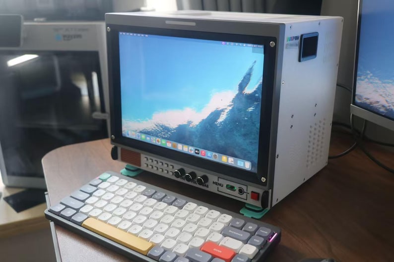 Retro Computer Graphics Display Retro Pc&gaming Monitor | 12.3