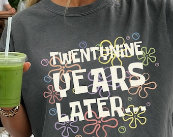 Custom "Years Later" Birthday Shirt: Underwater Cartoon Meme Tee