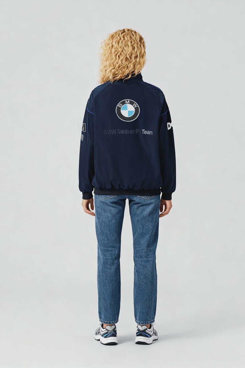 BMW Racing F1 Jacket – Embroidered Motorsport Streetwear - Etsy