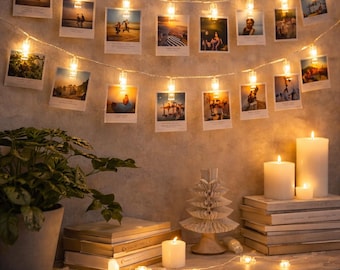 Photo Clip String Lights | Warm White LED Fairy Lights