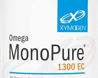 XYMOGEN Omega MonoPure 1300 EC Omega Softgel Supplement – Daily Lifestyle Nutrition – 60 Softgels