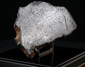 455 g Typ IIIE Eisenmeteoritscheibe / Meteoritenprobe / Meteoritenplatte (Einzelstück)