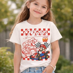 Chemise Disneyland Super Mario Since 92, chemise Mario, chemise familiale épique universelle, chemise assortie Disneyland Mario Group 01 image 1