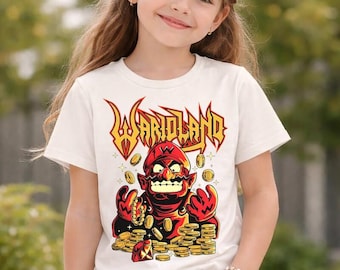 Warioland Video Game Shirt Super Mario Wario Shirt Mario Galaxy Movie Shirt Epic Universe Family Shirt Disneyland Mario Group Matching Tee