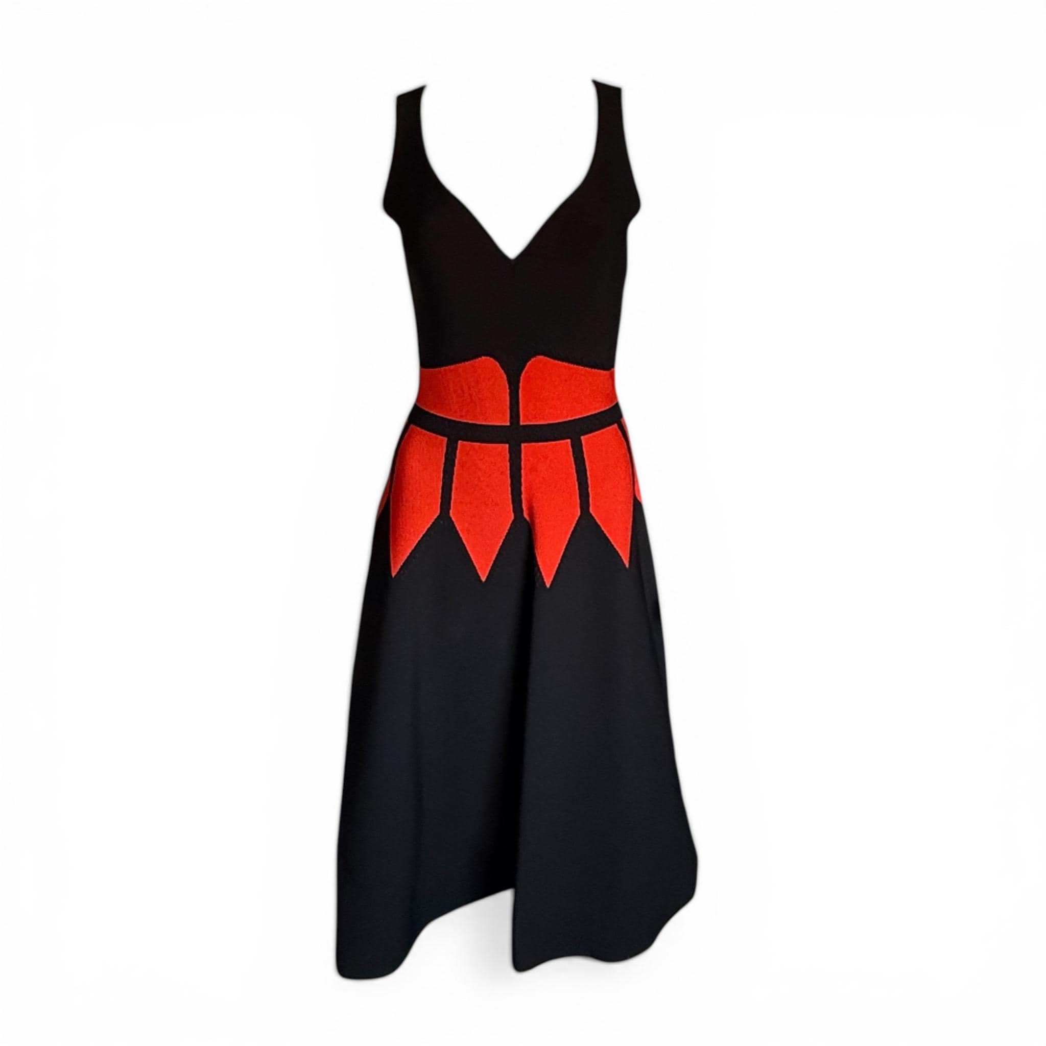 blue dress for baby girl Alexander McQueen 2009 F/W Houndstooth Knit Dress – Recess main image 1