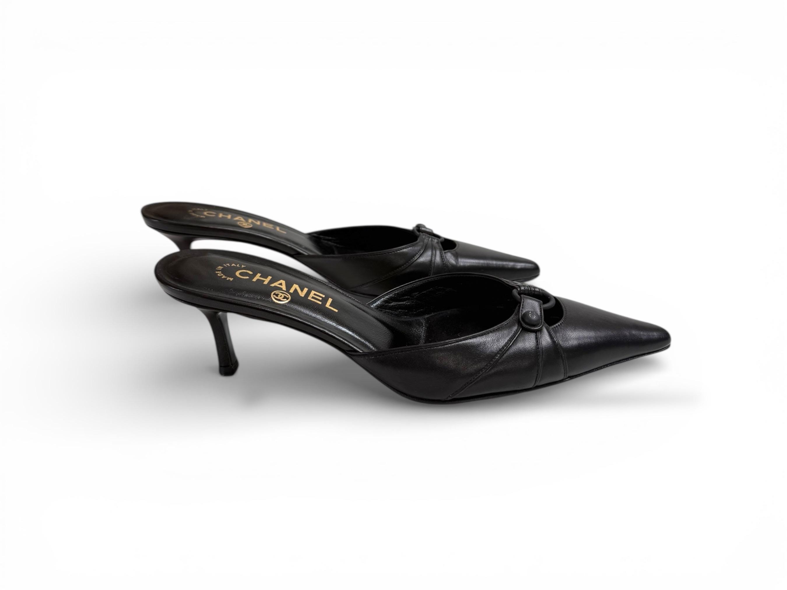 Chanel Slingback Shoes Vintage - Etsy Canada