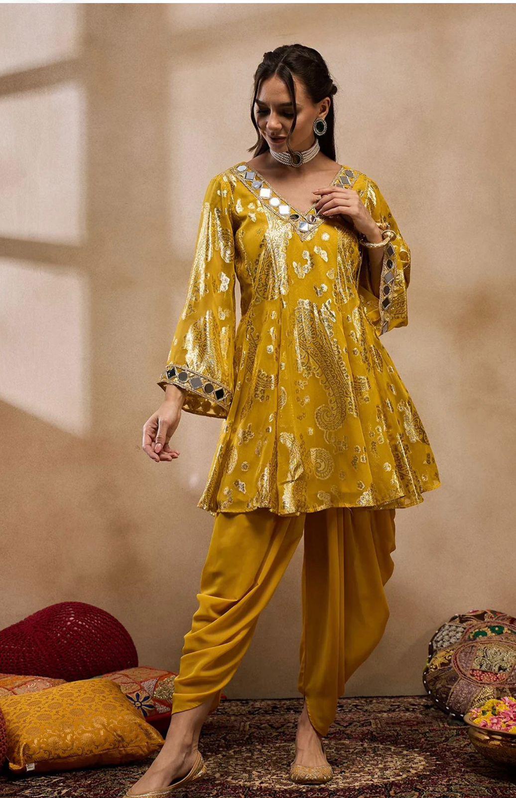 Dhoti Style Sets for Women - Etsy