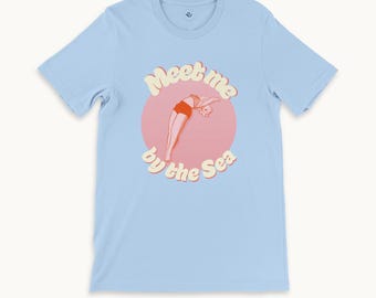 Rendez-vous au bord de la mer — EVA PRINTS & CO | Collection Nageurs