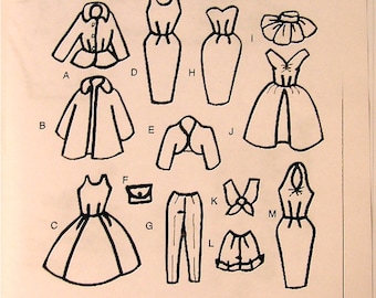 Patroon voor de &quot;Silkstone Barbie&quot; van Marirose in pdf