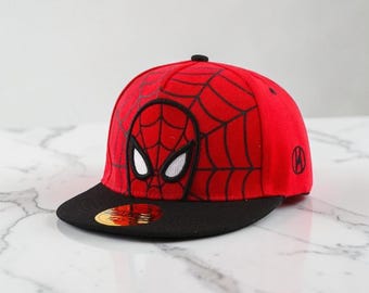 Super Hero cap, Kids Adjustable Hip Hop Hat - Cap