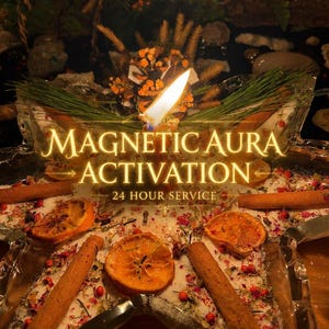 Magnetic Aura Activation - glow up ritual to Enhance Presence, Attraction and Influence,