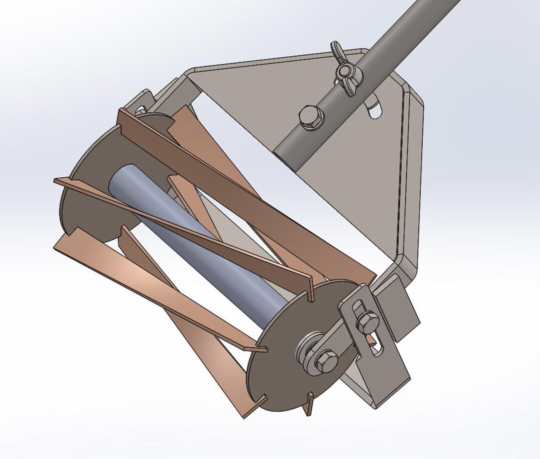 Weeder Rover Design Roller Weeder - Plans, Dxf and Fabrication Instructions - Etsy