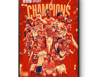 Arsenal Champions Png, Premier League Trophy BBC Sport Football Print png descarga digital