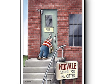 Tira cómica de Far Side del 24 de noviembre de 1986 (descarga digital en formato PNG)